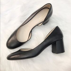 Cole Haan Black block heel pump